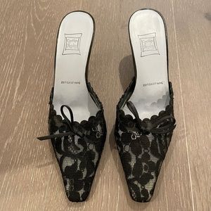 Cynthia Rowley Lace Mules